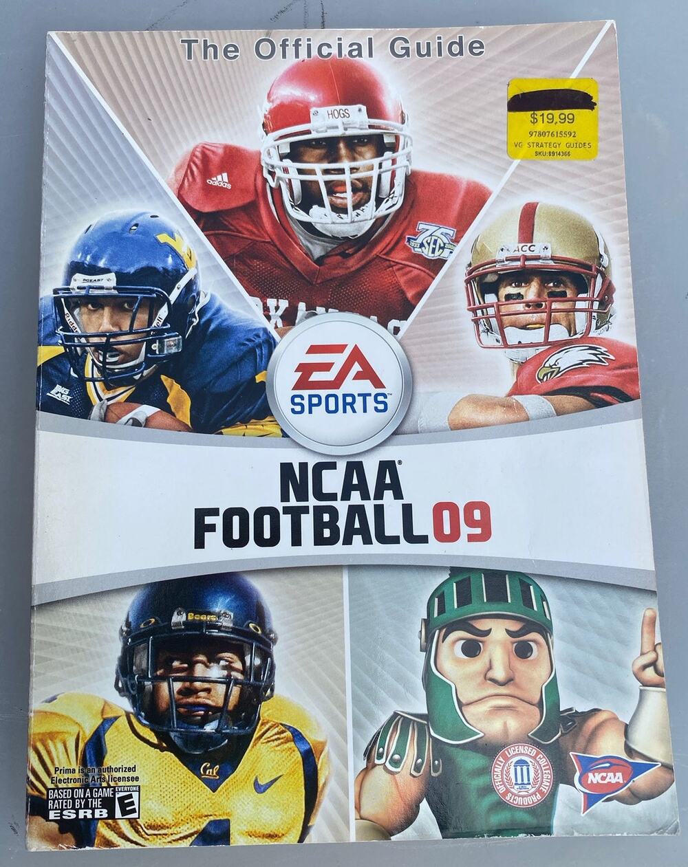 NCAA Football 09 Prima Games Strategy Guide, Official (2008, Paperback)